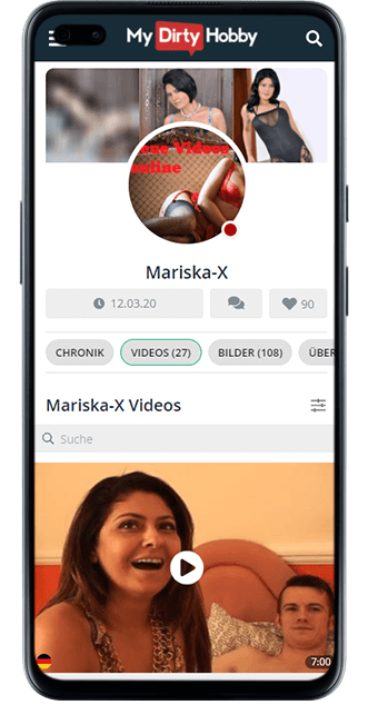 Mariska X bei MyDirtyHobby